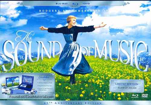 The Sound of Music - Blu-Ray movie cover