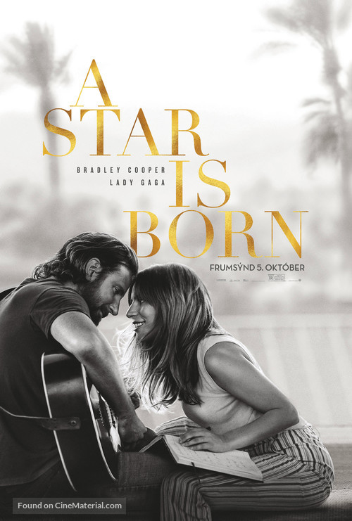 A Star Is Born - Icelandic Movie Poster