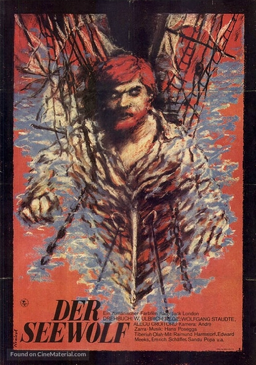 Der Seewolf - German Movie Poster