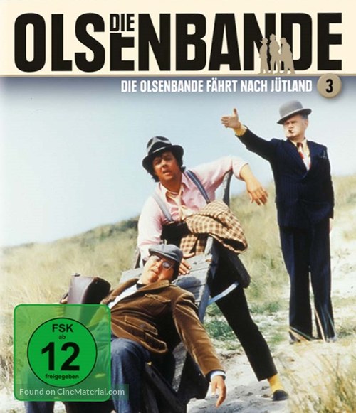 Olsen-banden i Jylland - German Blu-Ray movie cover