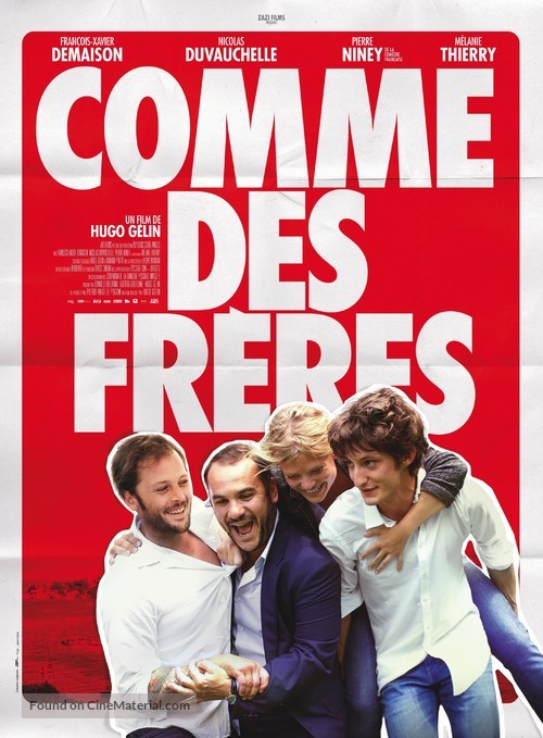 Comme des fr&egrave;res - French Movie Poster