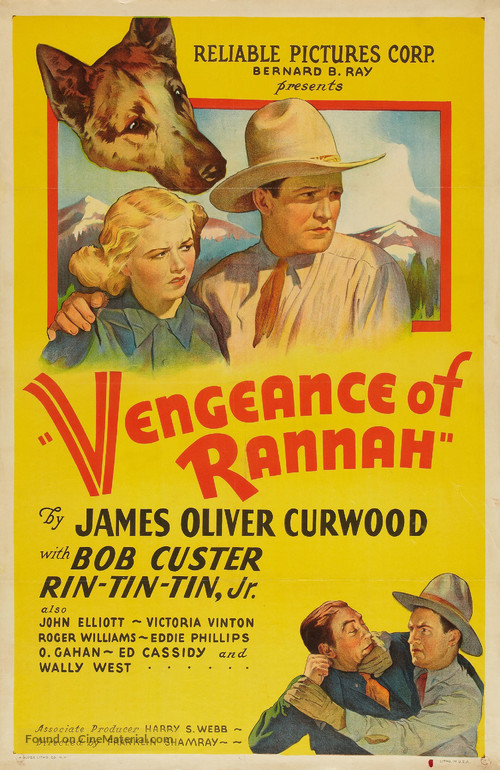 Vengeance of Rannah - Movie Poster