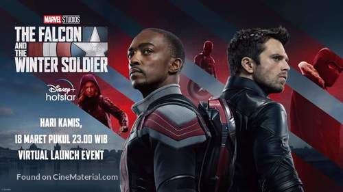 &quot;The Falcon and the Winter Soldier&quot; - Indonesian Movie Poster