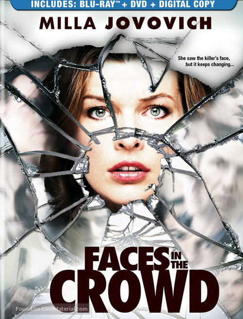 Faces in the Crowd - Blu-Ray movie cover
