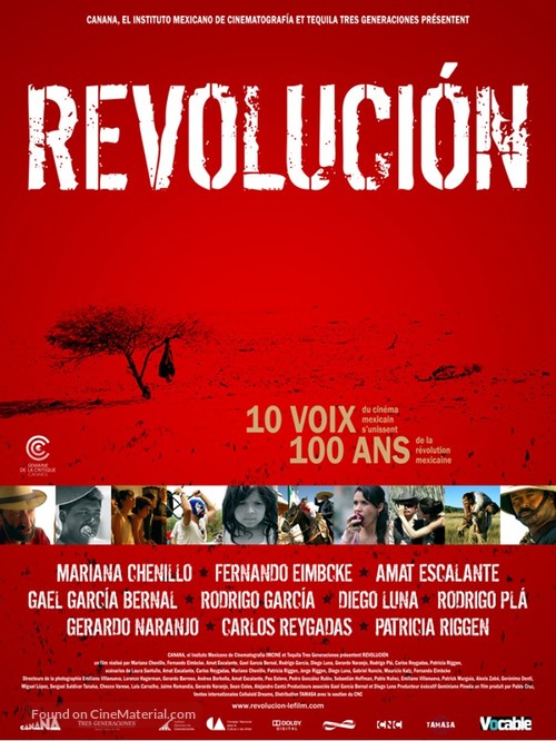 Revoluci&oacute;n - French Movie Poster