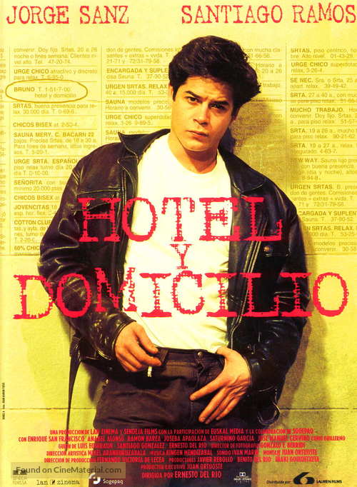 Hotel y domicilio - Spanish Movie Poster