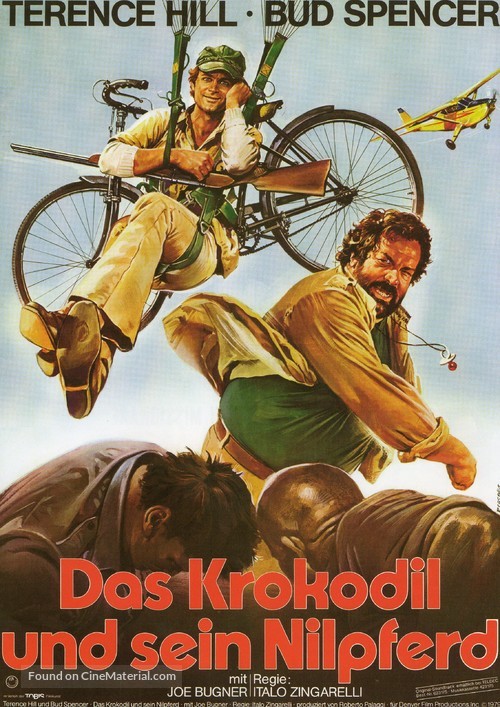 Io sto con gli ippopotami - German Movie Poster