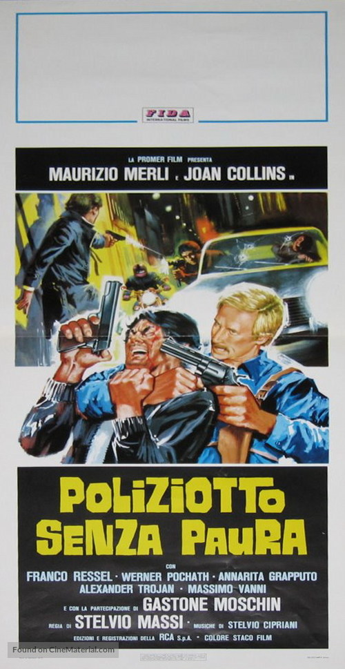 Poliziotto senza paura - Italian Movie Poster
