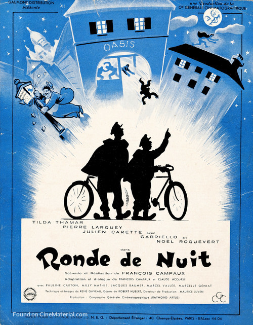 Ronde de nuit - French Movie Poster