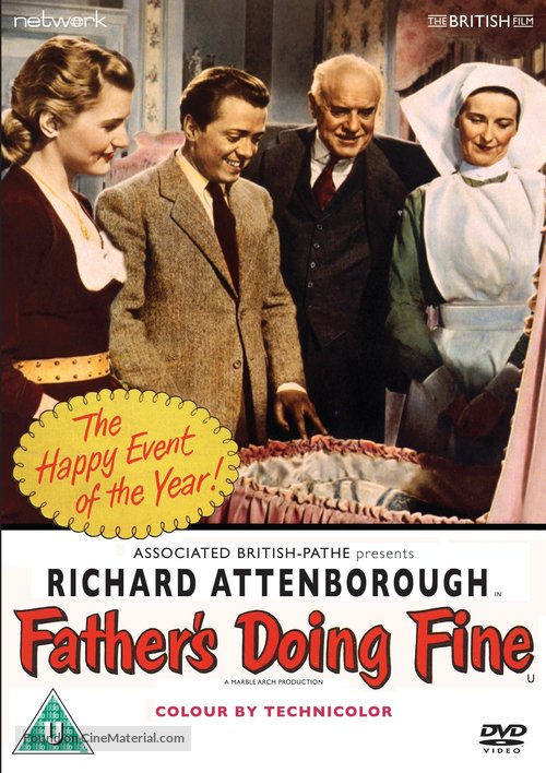 Father&#039;s Doing Fine - British DVD movie cover