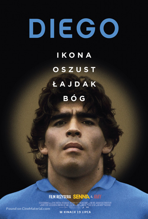 Diego Maradona - Polish Movie Poster