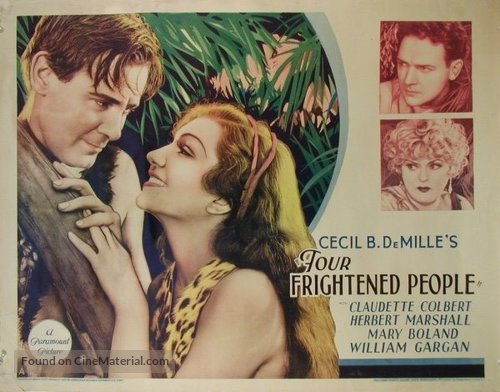 Four Frightened People - Movie Poster