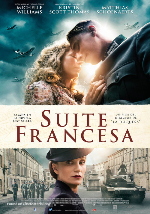 Suite Fran&ccedil;aise - Argentinian Movie Poster