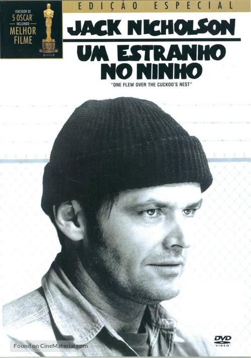 One Flew Over the Cuckoo&#039;s Nest - Brazilian DVD movie cover