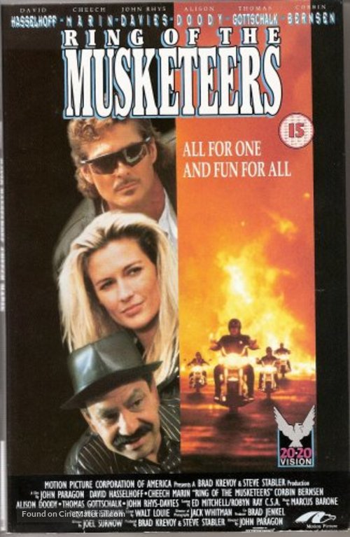Ring of the Musketeers - British VHS movie cover