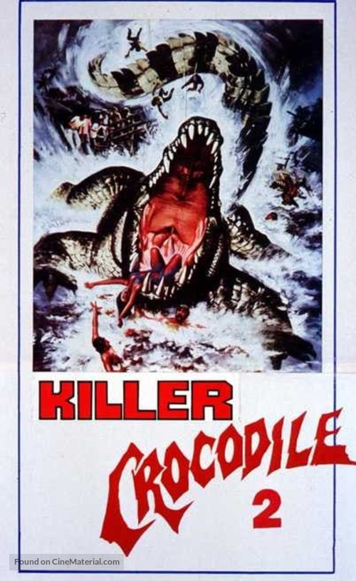 Killer Crocodile II - Italian Movie Poster