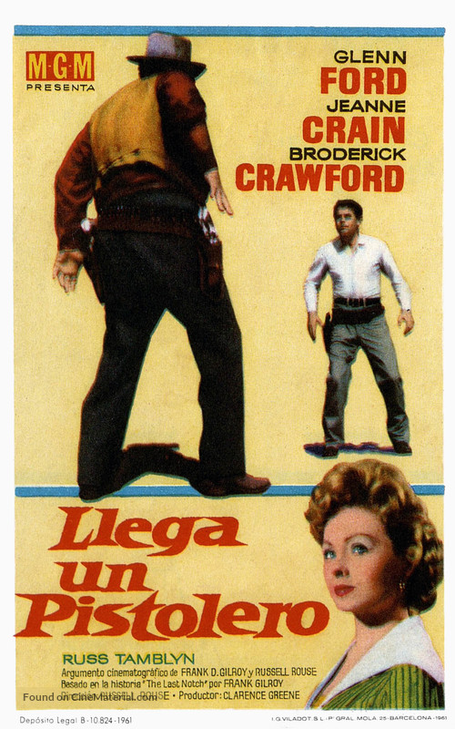 The Fastest Gun Alive - Spanish Movie Poster