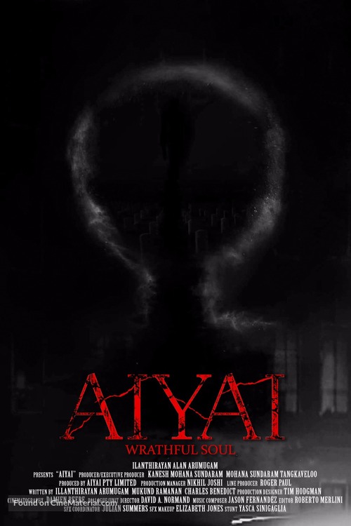 Aiyai: Wrathful Soul - Australian Movie Poster