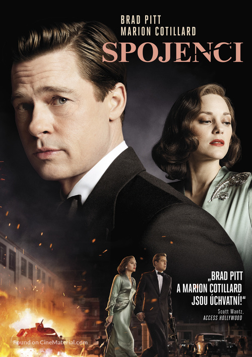 Allied - Czech Movie Cover