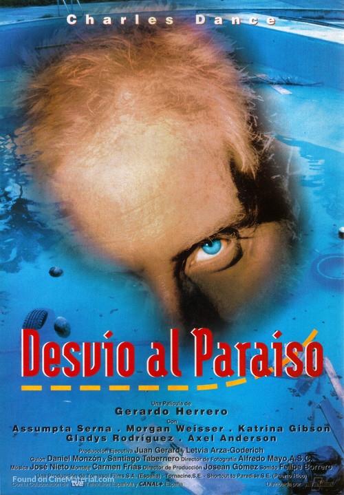 Desv&iacute;o al para&iacute;so - Spanish Movie Poster