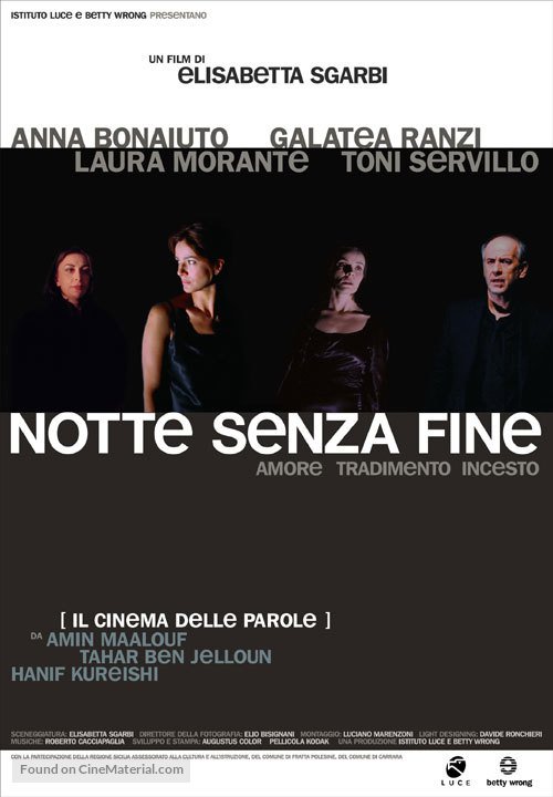 Notte senza fine - Italian Movie Poster