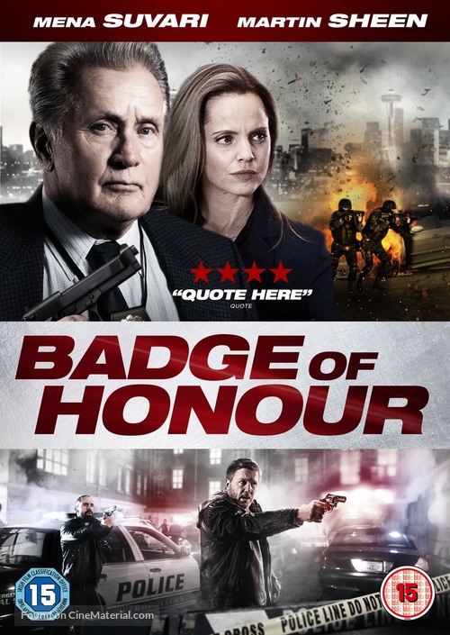 Badge of Honor - British DVD movie cover