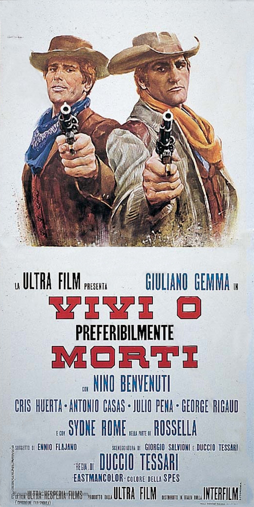 Vivi o, preferibilmente, morti - Italian Movie Poster