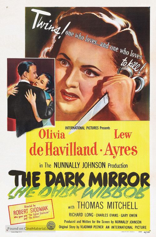 The Dark Mirror - Movie Poster