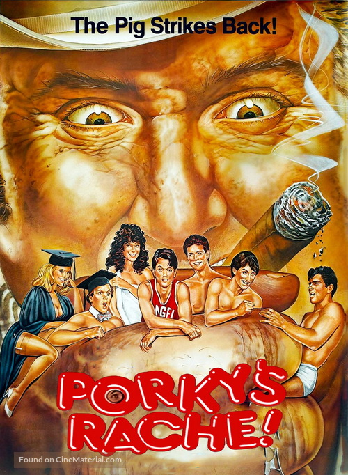 Porky&#039;s Revenge - German Movie Cover