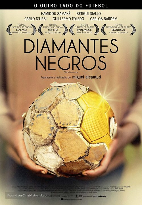 Diamantes negros - Portuguese Movie Poster