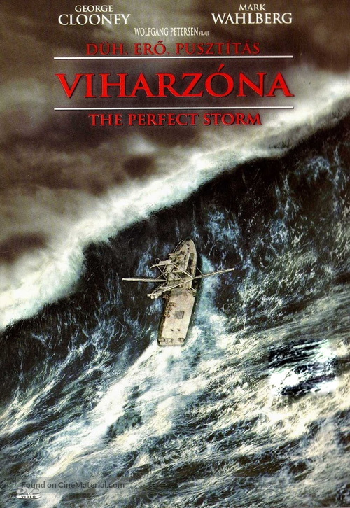 The Perfect Storm - Hungarian DVD movie cover
