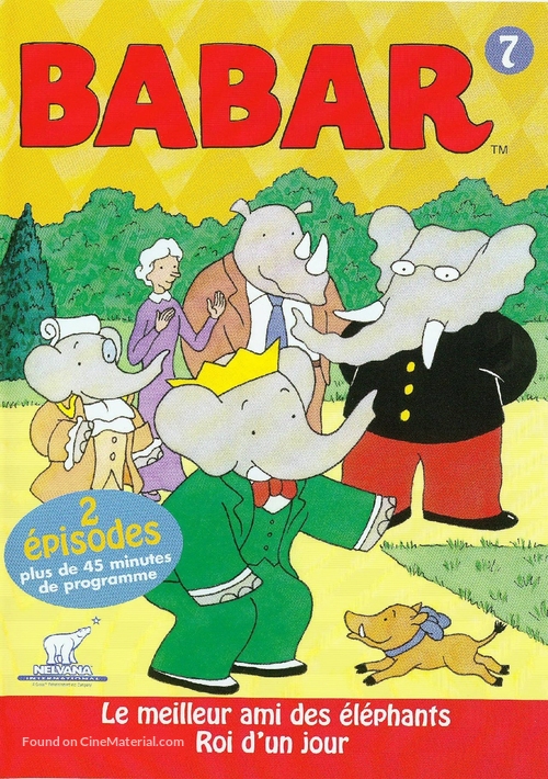 &quot;Babar&quot; - French DVD movie cover