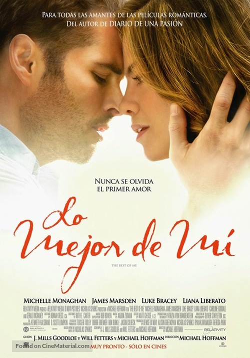 The Best of Me - Mexican Movie Poster