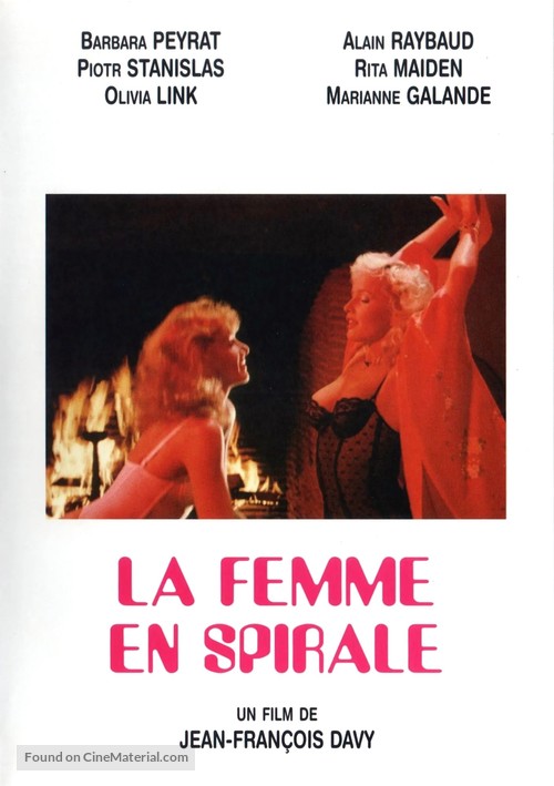 La femme en spirale - French DVD movie cover