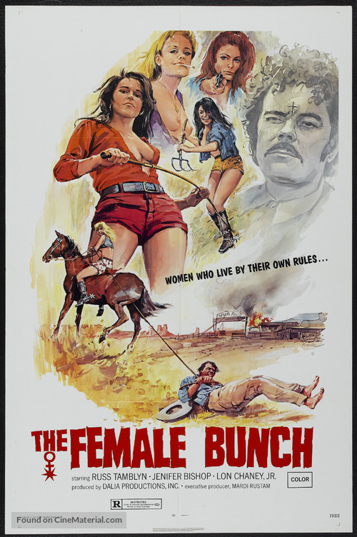 The Female Bunch - Theatrical movie poster
