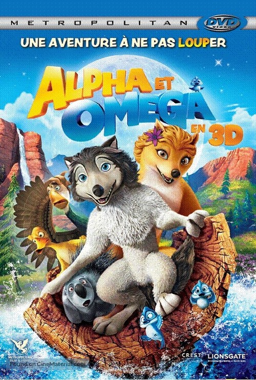 Alpha and Omega - French Movie Cover