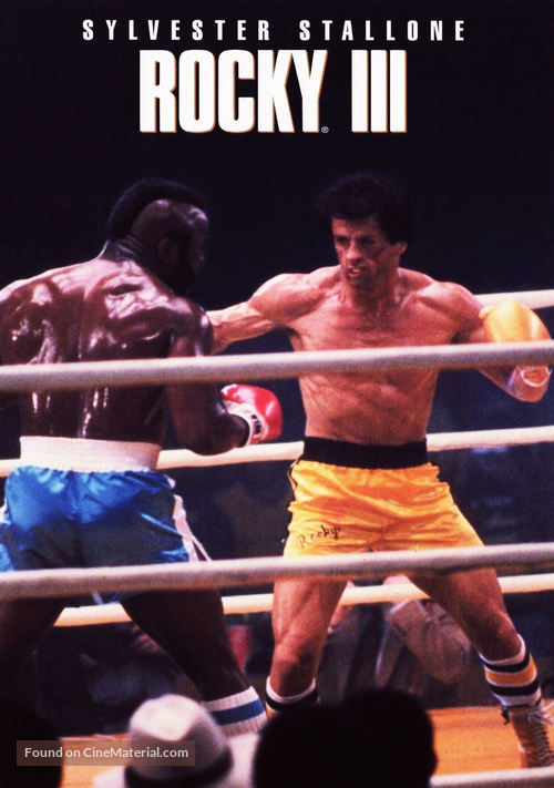Rocky III (1982) dvd movie cover