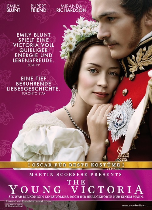 The Young Victoria - Swiss Movie Poster