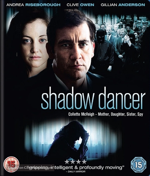 Shadow Dancer - British Blu-Ray movie cover