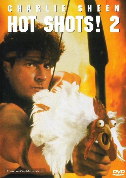 Hot Shots! Part Deux - Swedish DVD movie cover