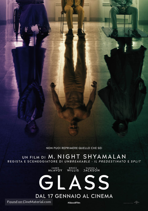 Glass - Italian Movie Poster