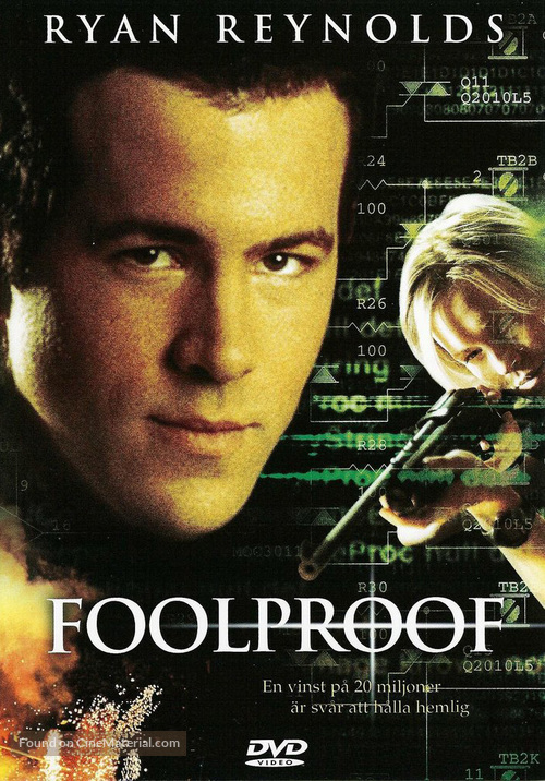 Foolproof - Swedish DVD movie cover