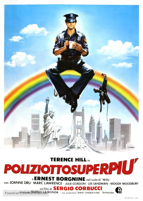 Poliziotto superpi&ugrave; - Italian Movie Poster