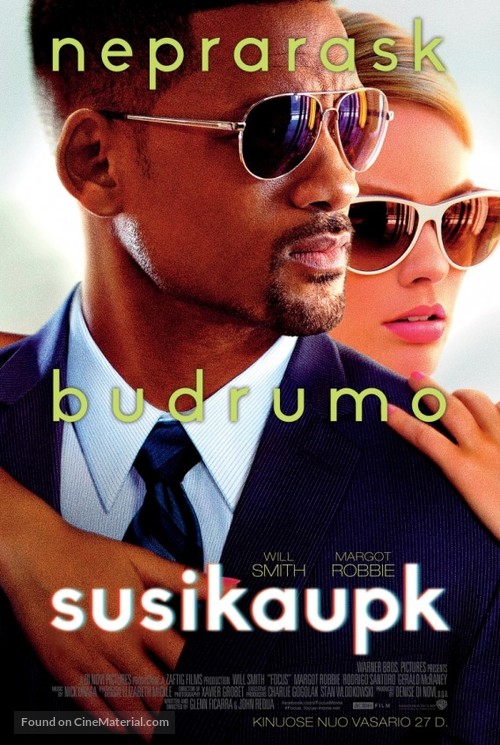 Focus - Lithuanian Movie Poster