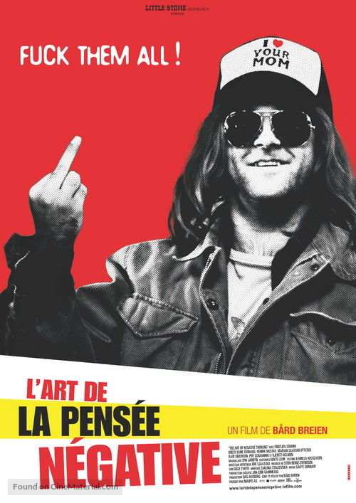 Kunsten &aring; tenke negativt - French Movie Poster