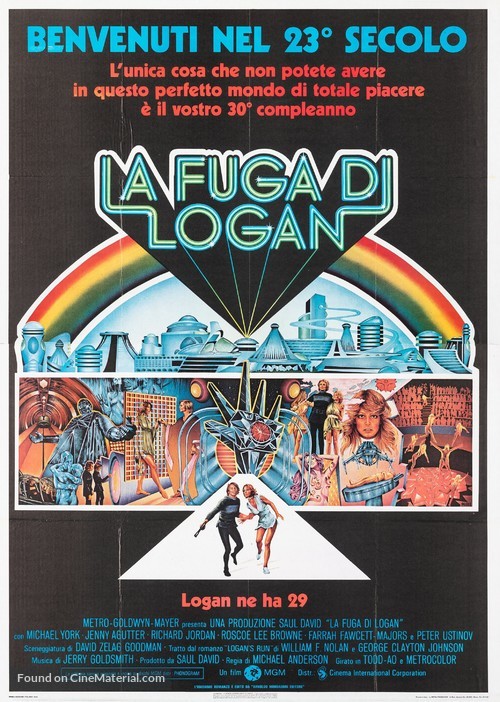 Logan&#039;s Run - Italian Movie Poster