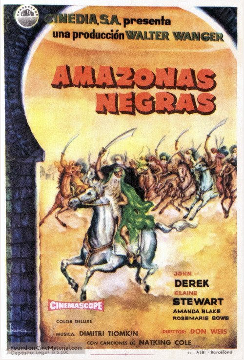 The Adventures of Hajji Baba - Spanish Movie Poster