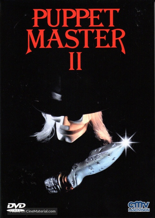 Puppet Master II - German DVD movie cover