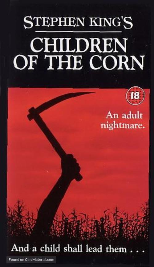 Children of the Corn - British VHS movie cover