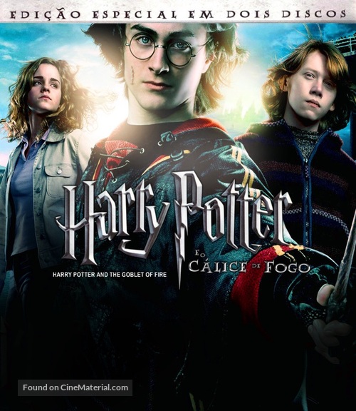 Harry Potter and the Goblet of Fire - Brazilian Blu-Ray movie cover